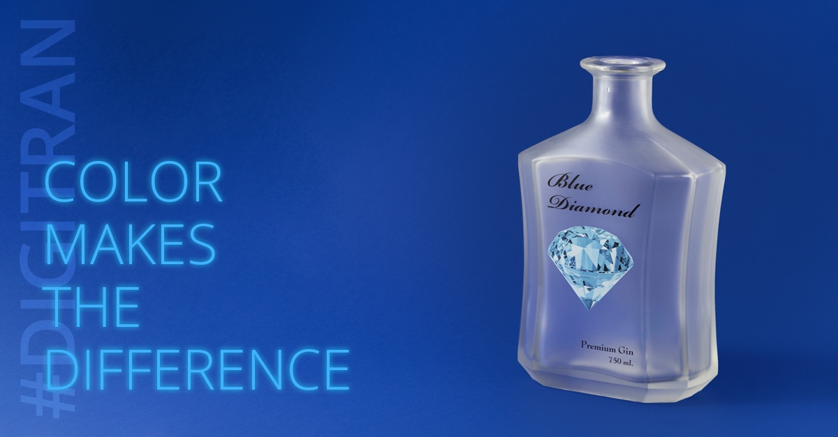 CMTD – Gin Bottle Printed with Digital Heat Transfers