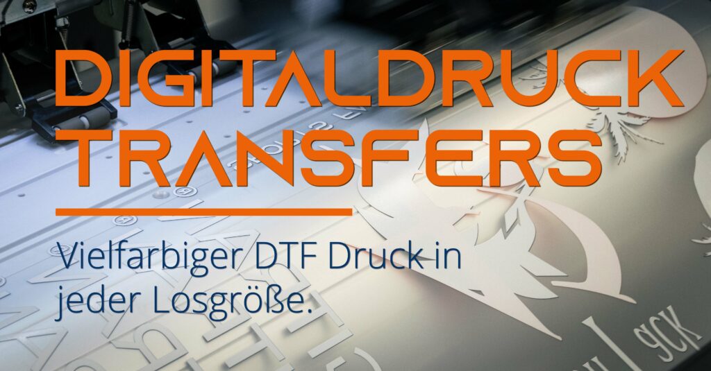 Full-Color Digitaldruck Transfers im DTF Druck