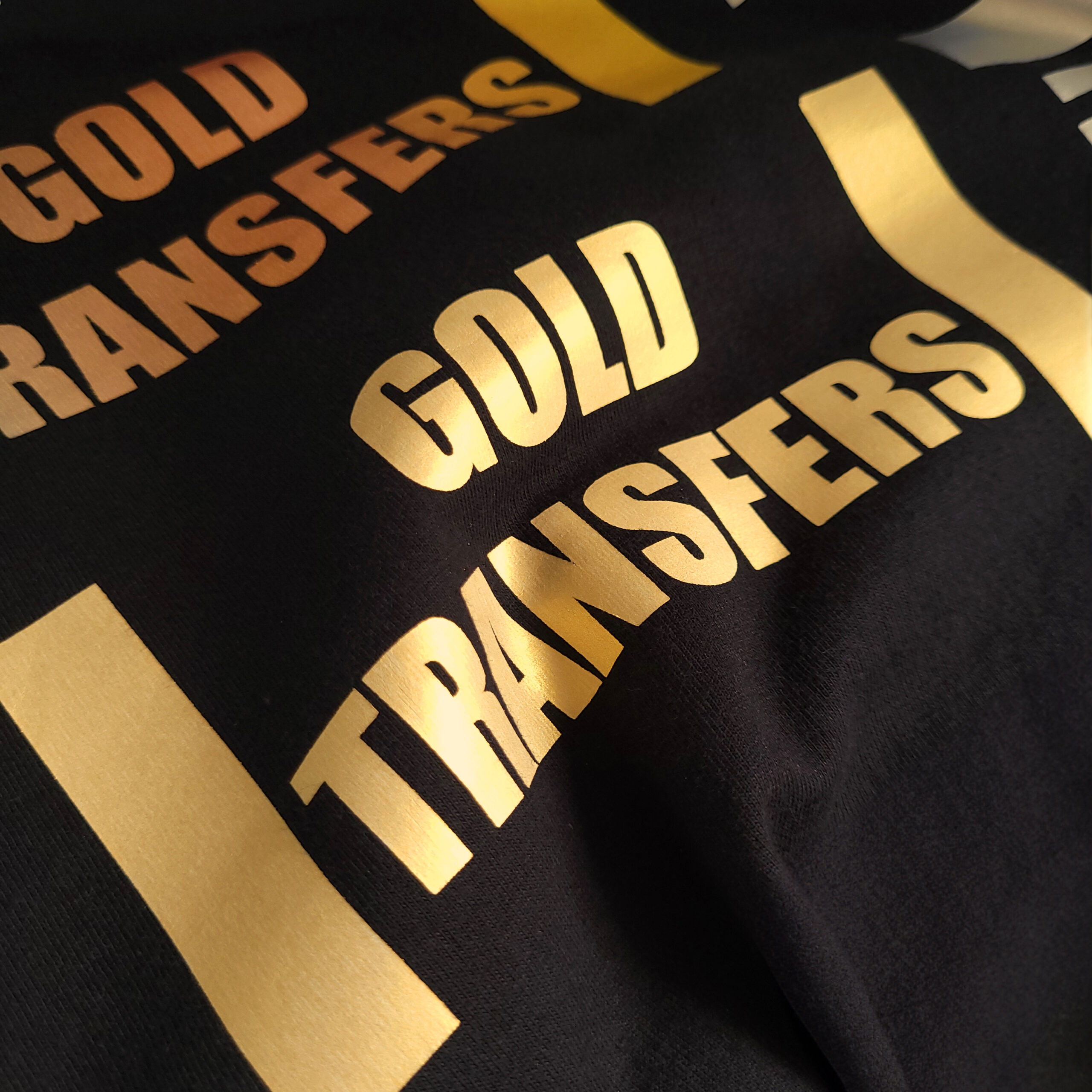 Gold DTF Transfers Gold DTF Transfers