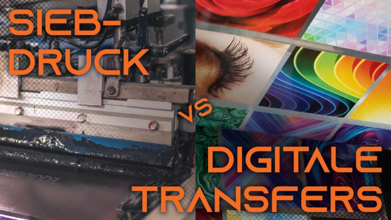 Siebdruck vs Digitale Transfers