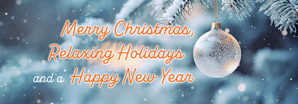 Christmas Shutdown 2023 – 2024