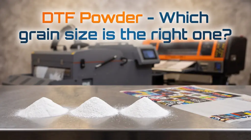 Choosing the Right DTF Adhesive Powder: Fine, Medium, or Coarse? - DIGITRAN 1